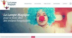 Desktop Screenshot of lalampemagique.fr
